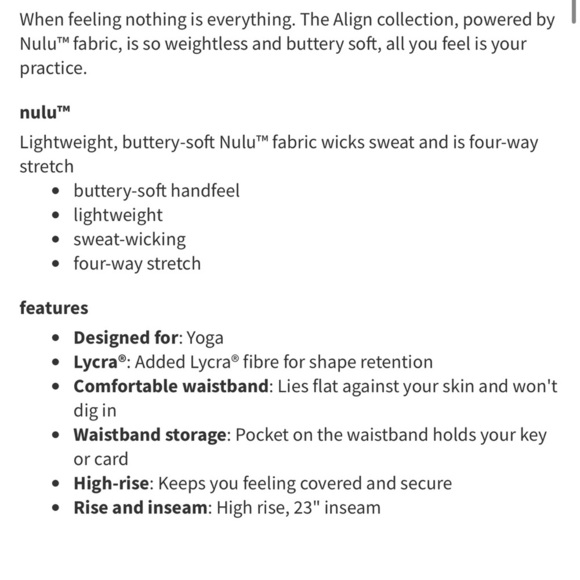 Lululemon 🍋 Align Crop 25” Color: Formation Camo Deep Coal Multi - Picture 2 of 9